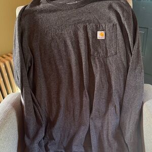 Carhartt Charcoal Gray Pocket T-Shirt